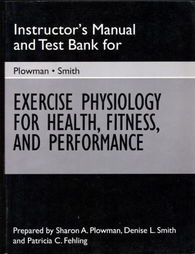 Imagen de archivo de Exercise Physiology : For Health, Fitness and Performance a la venta por Better World Books