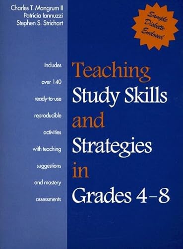 Beispielbild fr Teaching Study Skills and Strategies for Grades 4-8 zum Verkauf von ThriftBooks-Atlanta