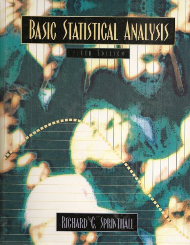 Stock image for Basic Statistical Analysis for sale by ThriftBooks-Dallas