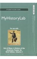 Out of Many: Myhistorylab Pegasus Student Access Code Card (9780205206049) by Faragher, John Mack; Buhle, Mari Jo; Czitrom, Daniel H.; Armitage, Susan H.