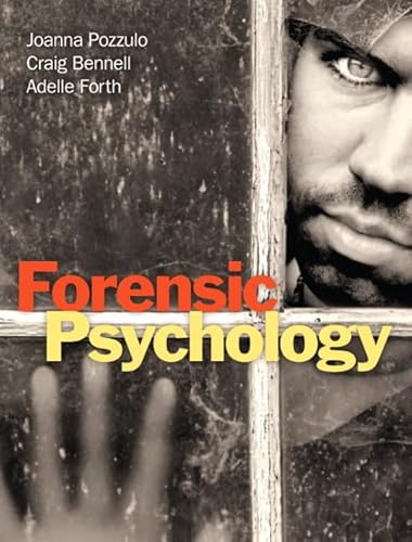 Imagen de archivo de Forensic Psychology a la venta por Better World Books: West