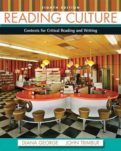 Reading Culture (9780205211258) by Diana George; John Trimbur