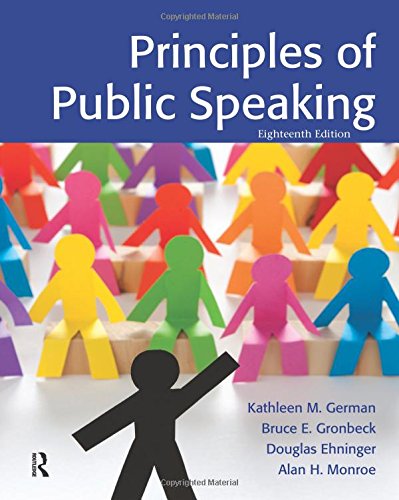 9780205211845: Principles of Public Speaking: Eighteenth Edition: United States Edition