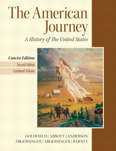 Beispielbild fr The American Journey: A History of the United States: Combined Volume zum Verkauf von Book Deals