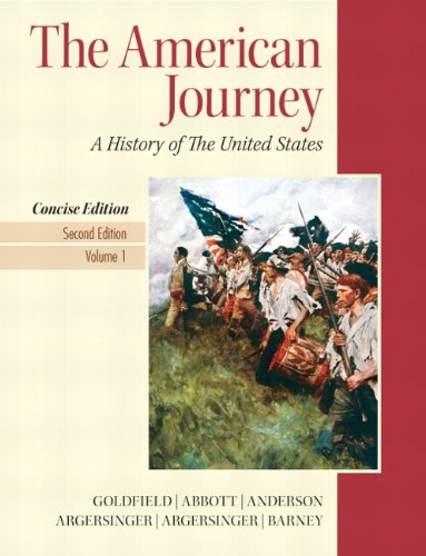 9780205214952: American Journey, The, Concise Edition, Volume 1