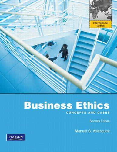Stock image for Business Ethics: Concepts and Cases: International Edition for sale by WorldofBooks