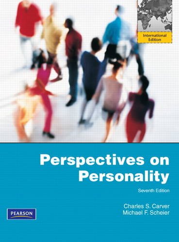9780205219681: Perspectives on Personality:International Edition