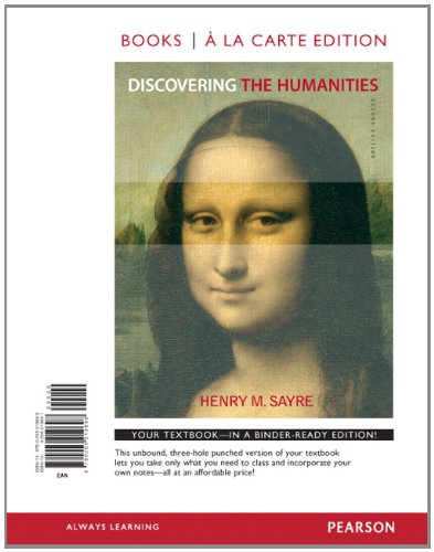 Stock image for Discovering the Humanities, Books a la Carte Edition (2nd Edition) for sale by HPB-Red