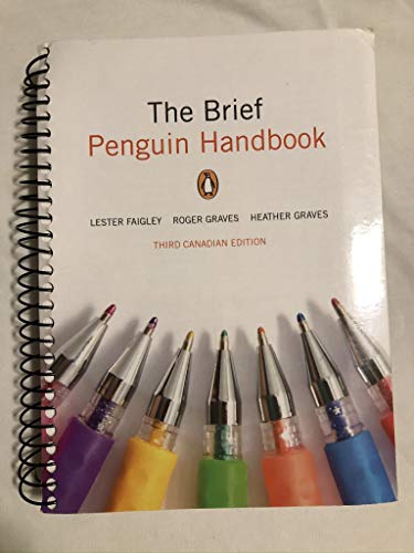 Stock image for The Brief Penguin Handbook, Third Canadian Edition (3rd Edition) for sale by ThriftBooks-Dallas