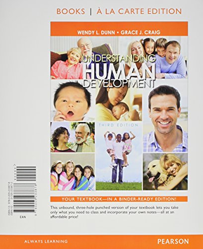 Stock image for Understanding Human Development, Books a la Carte Edition (3rd Edition) for sale by GoldenWavesOfBooks