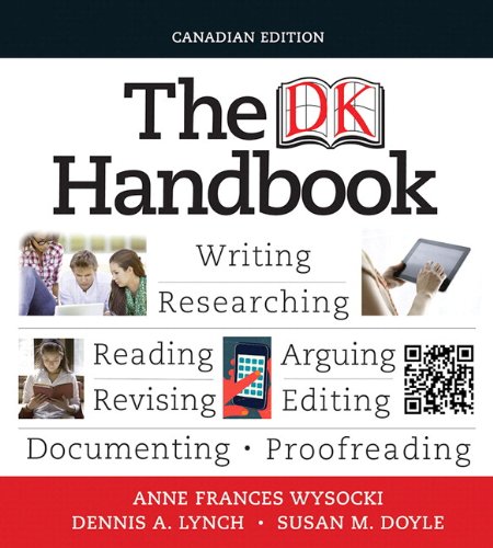 Beispielbild fr The DK Handbook, First Canadian Edition with MyCanadianCompLab zum Verkauf von Textbook Pro