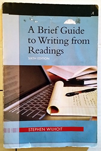 Stock image for A Brief Guide to Writing from Readings (6th Edition) for sale by SecondSale