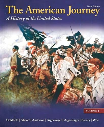 9780205245932: The American Journey: A History of the United States