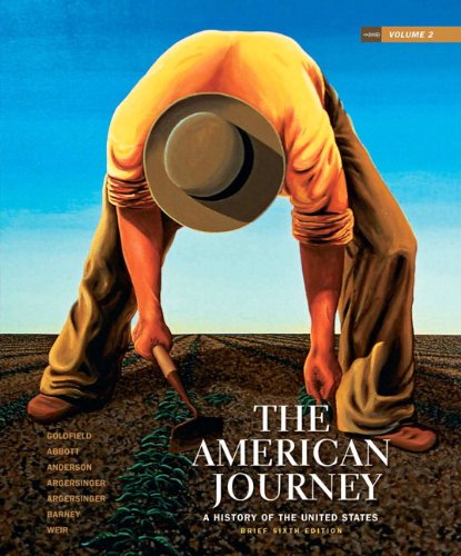 9780205245970: The American Journey: A History of the United States, Brief Edition, Volume 2 Reprint