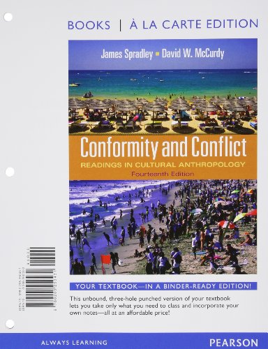 Beispielbild fr Conformity and Conflict: Readings in Cultural Anthropology zum Verkauf von Wizard Books