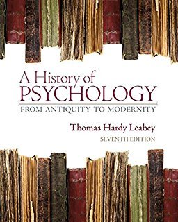 Imagen de archivo de A History of Psychology: From Antiquity to Modernity -- eChapter a la venta por Iridium_Books