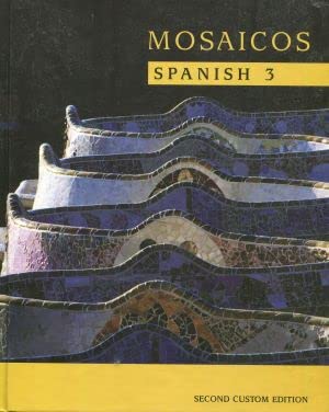 9780205255528: Mosaicos: Spanish as a World Language, Volume 3