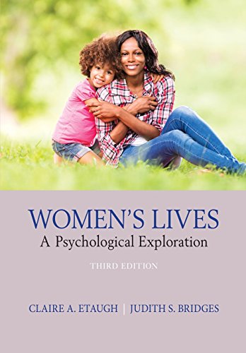 Beispielbild fr Women's Lives: A Psychological Exploration zum Verkauf von SecondSale