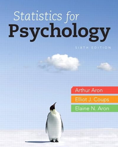 Beispielbild fr Statistics for Psychology: United States Edition zum Verkauf von Revaluation Books