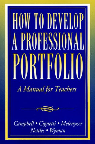 9780205261536: How to Develop a Professional Portfolio: A Manual for Teachers