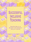 Stock image for Successful Inclusive Teaching: Proven Ways to Detect and Correct Special Needs for sale by ThriftBooks-Atlanta