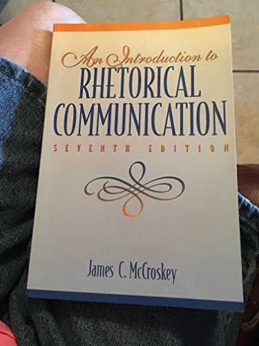 9780205262038: Introduction to Rhetorical Communication