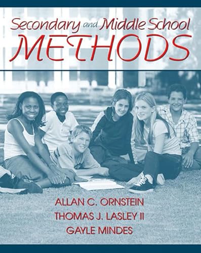 Beispielbild fr Secondary And Middle School Methods zum Verkauf von Wonder Book
