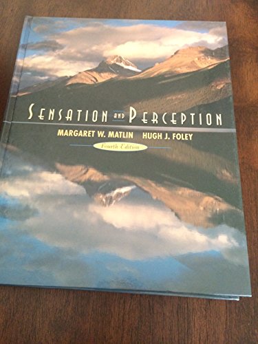 Stock image for Sensation and Perception (4th Edition) for sale by Wonder Book