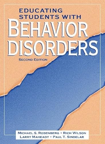 9780205264674: Educating Students with Behavior Disorders (2nd Edition)