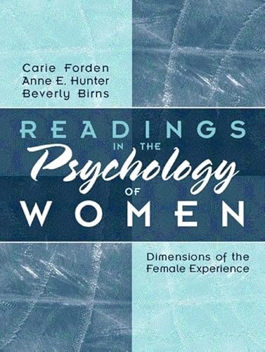 Imagen de archivo de Readings in the Psychology of Women : Dimensions of the Female Experience a la venta por Better World Books