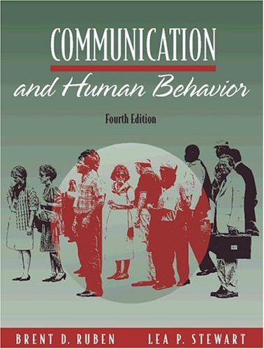 9780205267699: Communication and Human Behavior