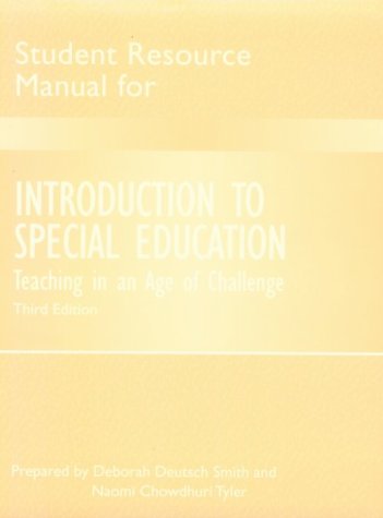 Imagen de archivo de Introduction to Special Education a la venta por Bookmans