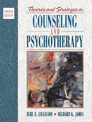 Beispielbild fr Theories and Strategies in Counseling and Psychotherapy zum Verkauf von Better World Books