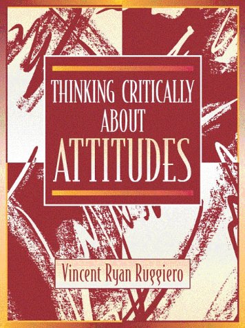 Imagen de archivo de Thinking Critically About Attitudes a la venta por HPB-Red