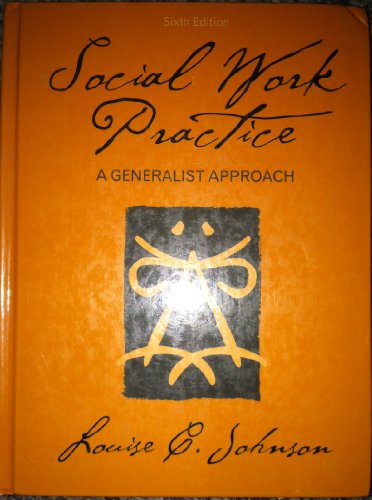 Stock image for Social Work Practice: A Generalist Approach for sale by Irish Booksellers