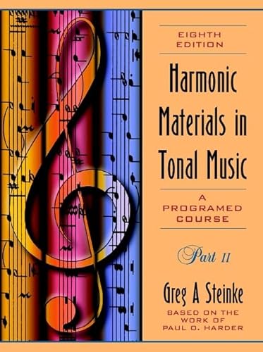 Stock image for Harmonic Materials in Tonal Music: A Programmed Course Part II for sale by Roundabout Books