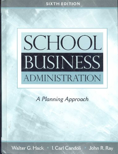 9780205273546: School Business Administration: A Planning Approach
