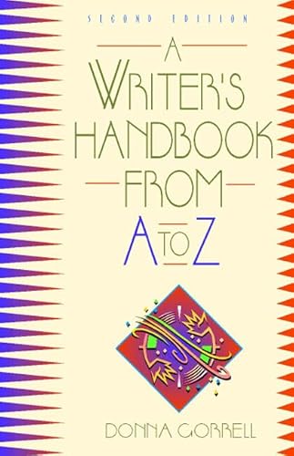 Beispielbild fr A Writer's Handbook from A to Z zum Verkauf von ThriftBooks-Dallas