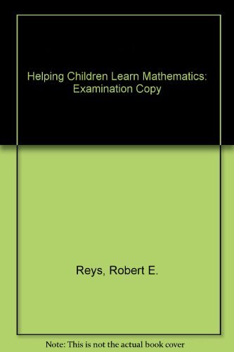 Beispielbild fr Helping Children Learn Mathematics, Fifth Edition Instructor's Copy zum Verkauf von Bank of Books