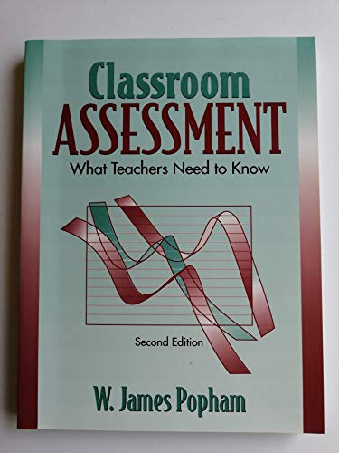 9780205276929: Classroom Assessment: What Teachers Need to Know