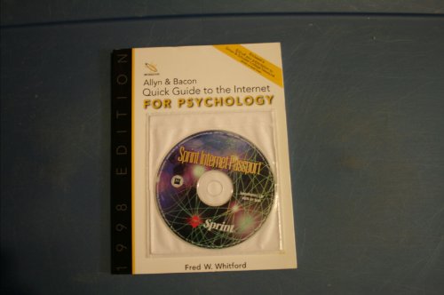 Stock image for Allyn and Bacon Quick Guide to the Internet for Psychology for sale by BookHolders