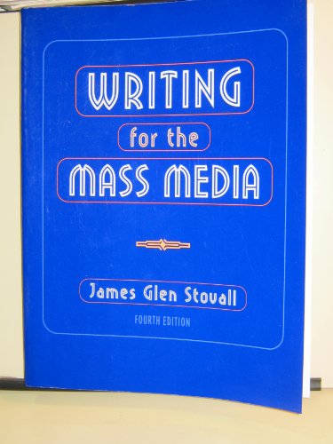 Imagen de archivo de Writing for the Mass Media a la venta por Wonder Book