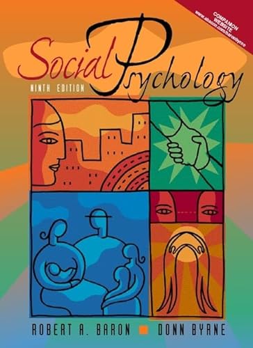 9780205279562: Social Psychology (9th Edition)