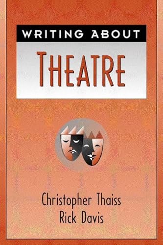 Imagen de archivo de Writing About Theatre a la venta por SecondSale