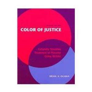 Beispielbild fr Color of Justice : Culturally Sensitive Treatment of Minority Crime Victims zum Verkauf von Better World Books