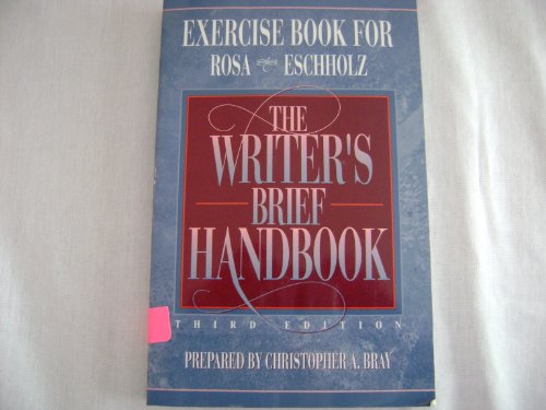 Beispielbild fr Exercise Book - The Writer's Brief Handbook zum Verkauf von Booked Experiences Bookstore