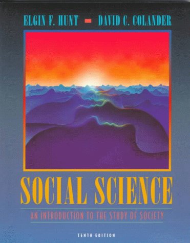 9780205281619: Social Science: An Introduction to the Study of Society