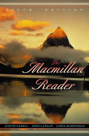 Beispielbild fr The Macmillan Reader zum Verkauf von Better World Books