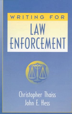 Beispielbild fr Writing for Law Enforcement zum Verkauf von BooksRun