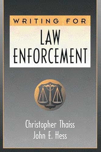 Stock image for Writing for Law Enforcement for sale by BooksRun